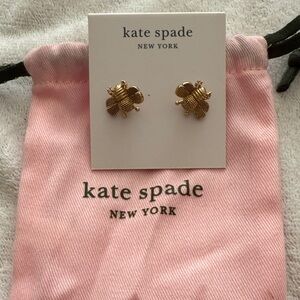 Kate Spade Gold Insect Earrings